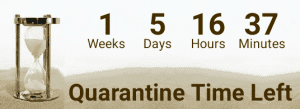 Corona App for quarantine countdown Corona App for quarantine countdown